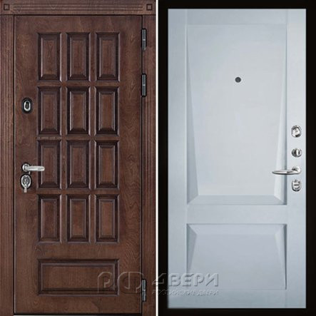 Входная металлическая дверь Центурион Термо Perfecto (Лиственница мореная/Barhat light grey)