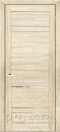 Межкомнатная дверь D28 ПО (Ригато/Зеркало)
