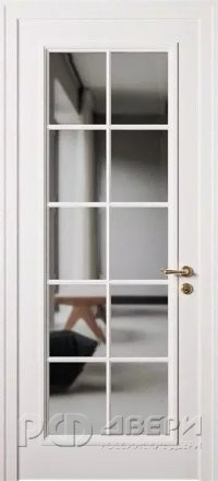 Межкомнатная дверь Ницца ПО (Ral 9003)