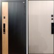 Конструктор Smart lock Y12 (Шагрень черная/Белый мат)