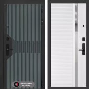 Входная металлическая дверь Смартлаб 31 (Веллюто Верде/Белый софт)