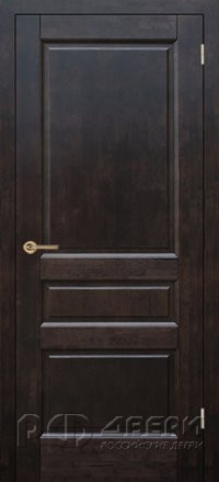 Межкомнатная дверь из массива ольхи Венеция ПГ (Венге)