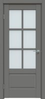 640 ПО (Медиум грей/Со стеклом белый сатинат)