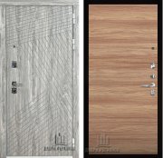 Входная дверь Nova (Дуб Мелфорд грей софт/Гладкая дуб натуральный)