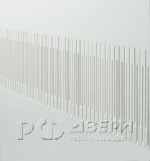 Межкомнатная дверь Дельта ПГ (Эмаль черная/Патина серебро)