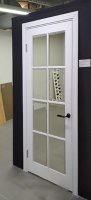Неаполь фрезерованный ПО (Эмаль чёрная патина серебро/Зеркало)