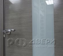 Межкомнатная дверь Соната ПО (Эмаль Ral 7040/Зеркало)