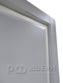 Межкомнатная дверь Бристоль 1 ПО (Эмаль Ral 7040/Сатинат белый)