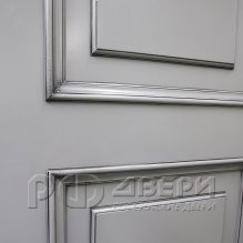 Межкомнатная дверь Милан ПО (Эмаль атлантик/Прозрачное)