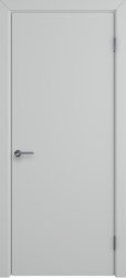 Межкомнатная дверь Ньюта ПГ (Эмаль серебро)