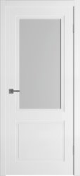 Межкомнатная дверь Флет 2 ПО (Эмаль белая/Сатин белый)