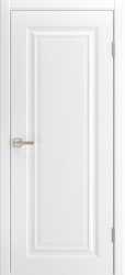 Межкомнатная дверь Ларго-1 ПГ (Белая эмаль)