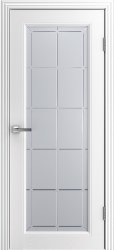 Межкомнатная дверь Ларго-1 ПГ (Белая эмаль)