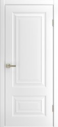 Межкомнатная дверь Ларго-2 ПГ (Белая эмаль)