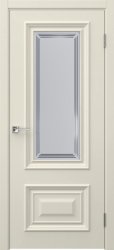 Межкомнатная дверь Диана-2 ПО (Эмаль жемчуг)