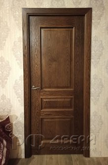 Межкомнатная дверь Версаль ПГ (Дуб коньяк)