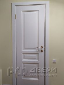 Межкомнатная дверь Италия 3 ПГ (Эмаль белая)